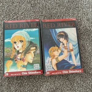 Red River Manga Volumes 21 + 28